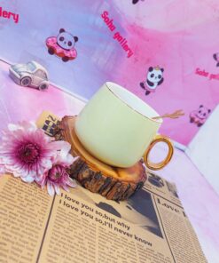 Alternative view of فنجون فانتزی قاشق برگی کد 2063