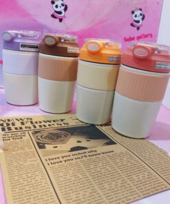 Alternative view of تراول ماگ دوسرنوش کرم  رنگی استیل 316