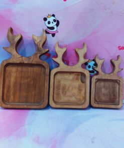 Alternative view of زیر لیوانی چوبی شاخ گوزنی