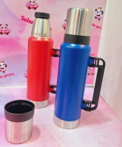 فلاسک طرح استنلی 1200 میل دسته تاشو