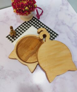 Alternative view of زیر لیوانی چوبی گربه آویزدار