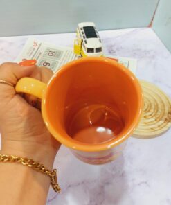 ماگ دیزنی پو شکمو نارنجی