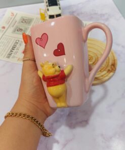 ماگ دیزنی اصلی پو برجسته قلبی