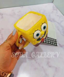 Alternative view of ماگ باب اسفنجی دست ساز کد 1528