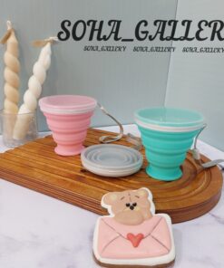 لیوان تاشو نشکن رنگی