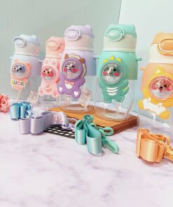 قمقمه عروسک برجسته نی دار