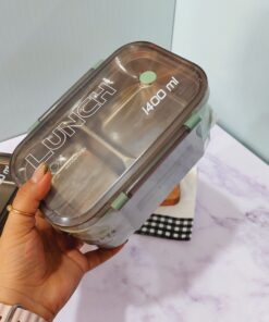 لانچ باکس دوطبقه استیل