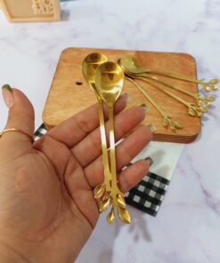 قاشق طرح برگ