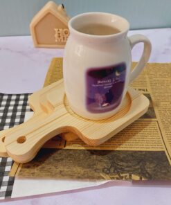 زیر لیوانی چوبی