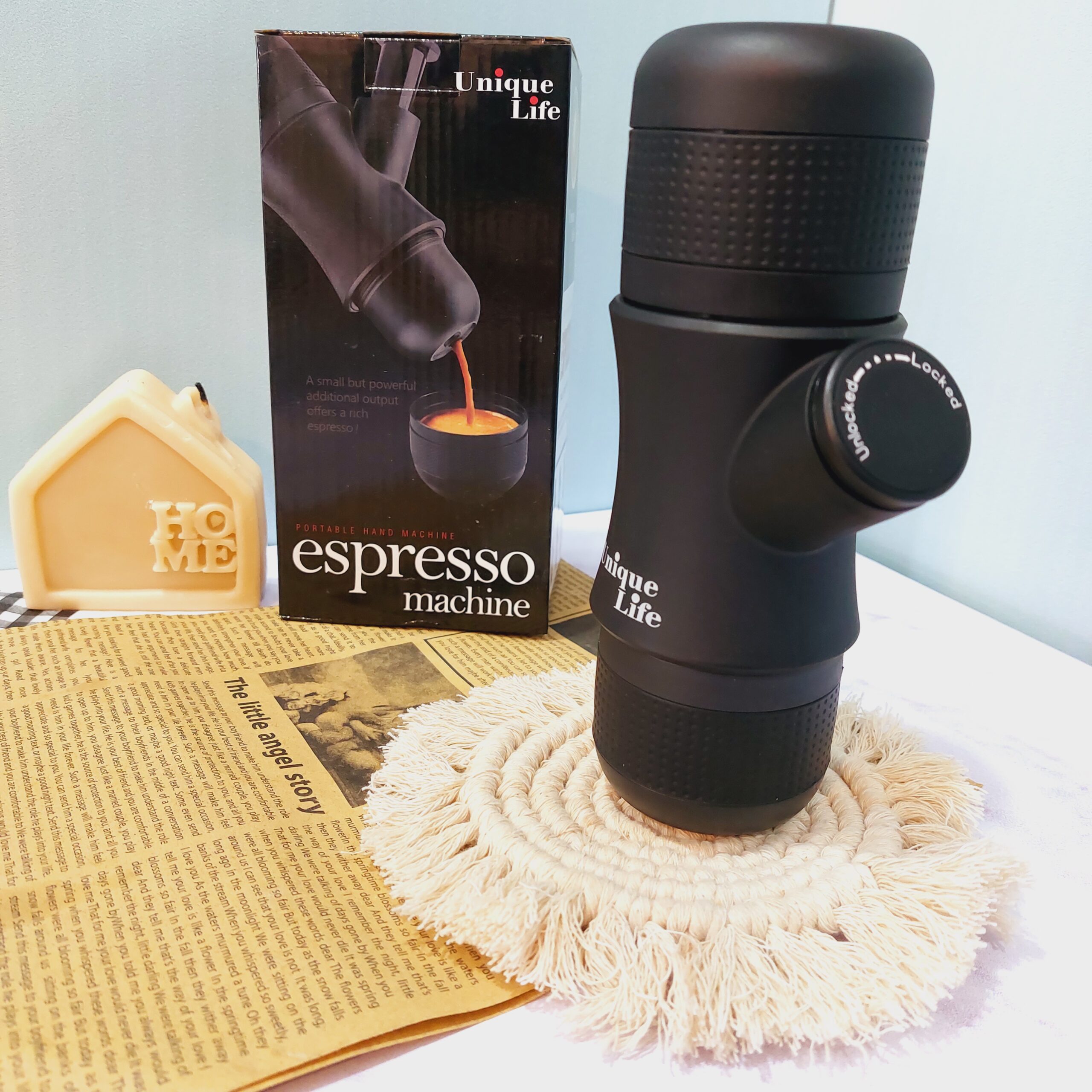 مینی پرسو دستگاه قهوه ساز دستی