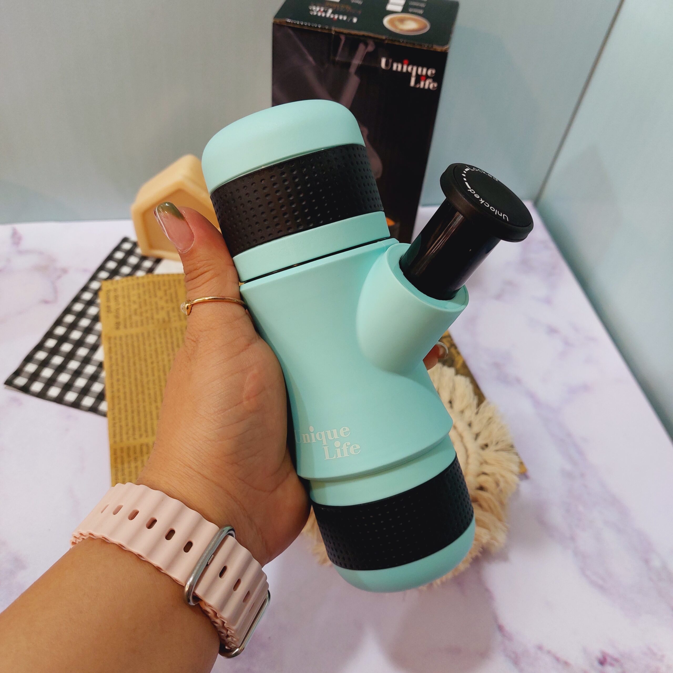 مینی پرسو دستگاه قهوه ساز دستی