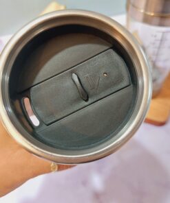 ماگ همزن دار شفاف