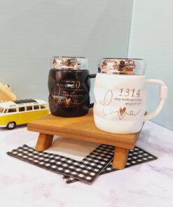 ماگ در پیچی آینه دار