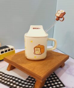 ماگ نان و پنیر و دونات