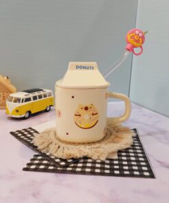 ماگ نان و پنیر و دونات