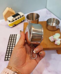 لیوان تاشو استیل