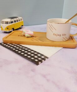 ماگ زیره دار چوبی