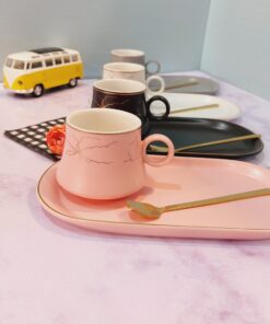 فنجون قهوه خوری سینی دار