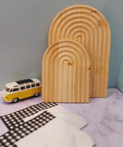 تخته سرو رنگین کمانی و موج