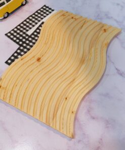 تخته سرو رنگین کمانی و موج