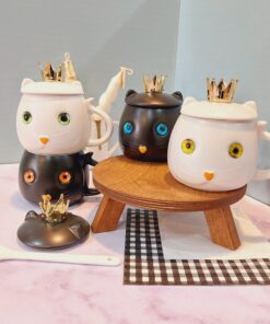 ماگ گربه چشم رنگی