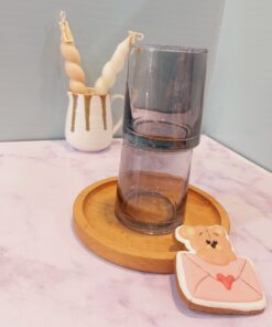 ماگ شیشه ای دودی