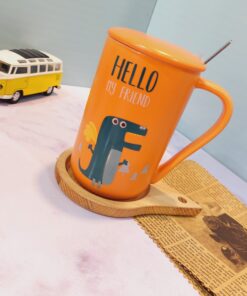 ماگ دایناسور نارنجی