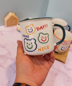 ماگ دسته رنگی