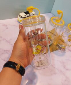 ماگ اسموتی زرد نی دار