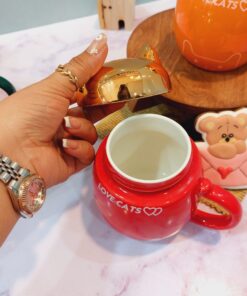 ماگ گربه طلایی