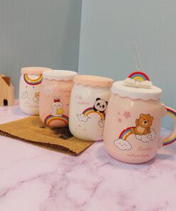 ماگ اسموتی رنگین کمان