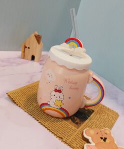 ماگ اسموتی رنگین کمان