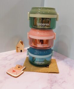 لانچ باکس استیل دسته دار