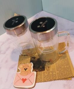 ماگ دمنوش دوجداره