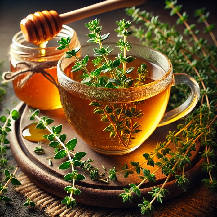 دمنوش آویشن و عسل