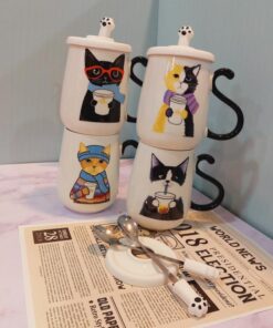 ماگ گربه بزرگ