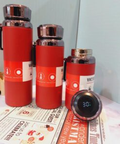 فلاسک دماسنج دار قرمز