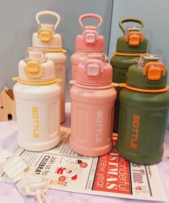 قمقمه فلاسکی نی دار سفید