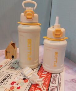 قمقمه فلاسکی نی دار سفید