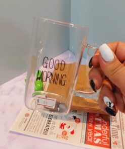 ماگ گودمورنینگ مربعی