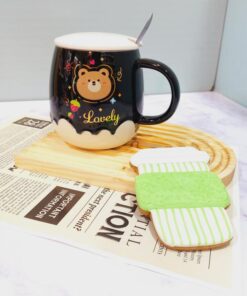 ماگ حیوانات مشکی