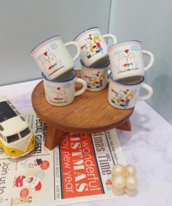 شات قهوه رنگی رنگی