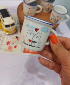 شات قهوه رنگی رنگی