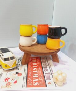 شات قهوه رنگی رنگی