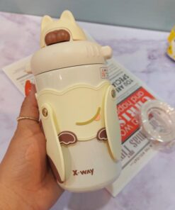 تراول ماگ نی دار کاور چرمی