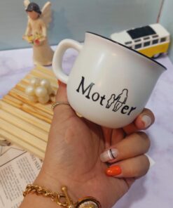 ماگ سفید عاشقانه