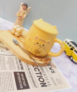 ماگ گربه رنگی