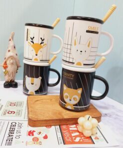 ماگ حیوانات قاشق دار