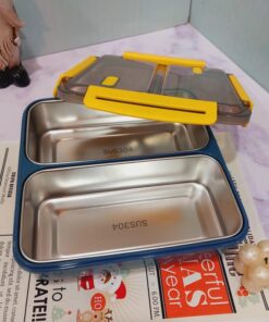 لانچ باکس مربع استیل