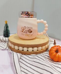 ماگ درپیچی لاو رنگی